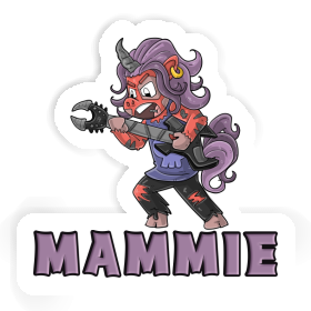 Rocking Unicorn Sticker Mammie Image