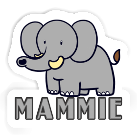 Mammie Sticker Elephant Image