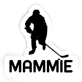 Sticker Hockey Player Mammie Image