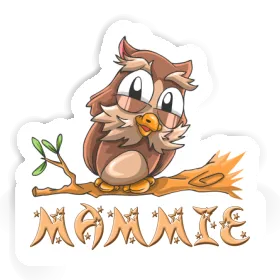 Sticker Mammie Owl Image