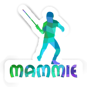 Sticker Fencer Mammie Image