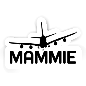 Sticker Airplane Mammie Image