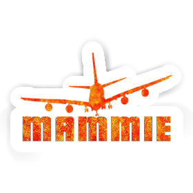 Airplane Sticker Mammie Image