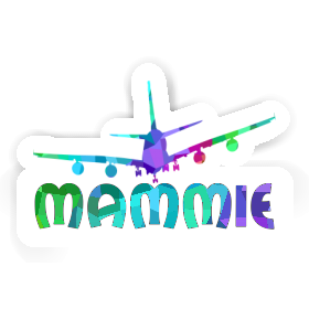 Sticker Airplane Mammie Image