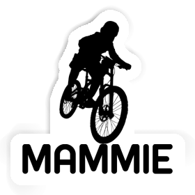 Freeride Biker Sticker Mammie Image