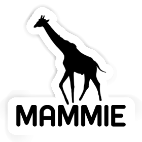 Girafe Autocollant Mammie Image