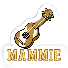 Sticker Guitar Mammie Image