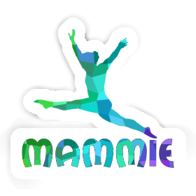 Sticker Mammie Gymnast Image