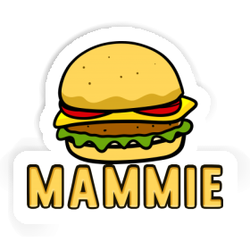 Sticker Mammie Cheeseburger Image