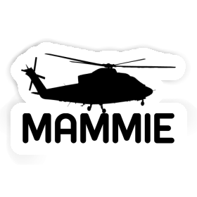 Mammie Sticker Helicopter Image