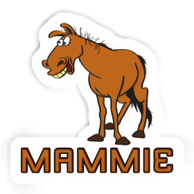 Sticker Mammie Horse Image