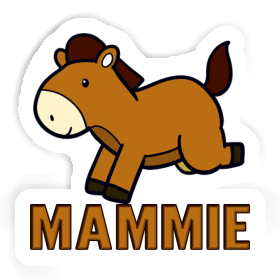 Sticker Mammie Horse Image