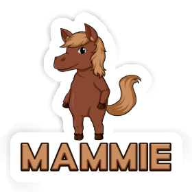 Mammie Sticker Horse Image