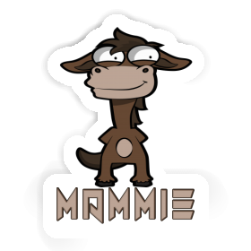 Sticker Mammie Horse Image