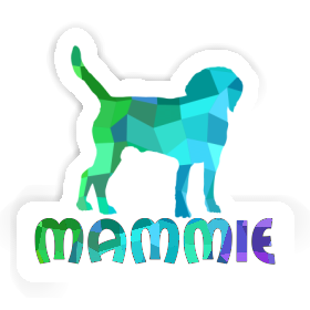 Mammie Autocollant Chien Image