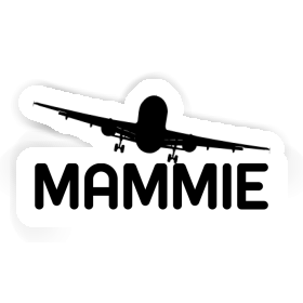 Sticker Airplane Mammie Image