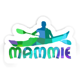 Sticker Mammie Kayaker Image