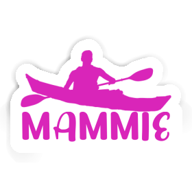 Mammie Sticker Kayaker Image