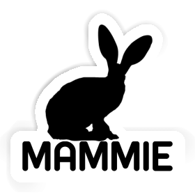 Rabbit Sticker Mammie Image