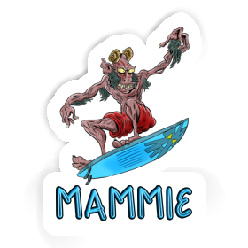 Mammie Sticker Surfer Image