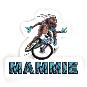 Sticker Mammie Biker Image