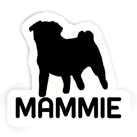 Sticker Pug Mammie Image