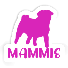 Mammie Sticker Pug Image