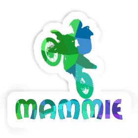 Mammie Sticker Motocross Rider Image