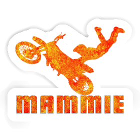 Sticker Motocross Rider Mammie Image