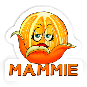 Orange Sticker Mammie Image