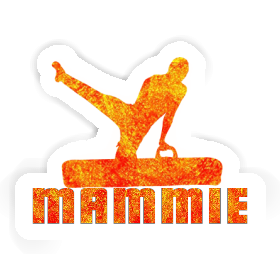 Mammie Sticker Gymnast Image