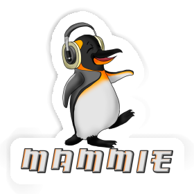 Music Penguin Sticker Mammie Image