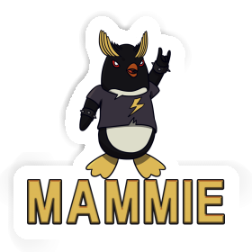 Sticker Rocking Penguin Mammie Image