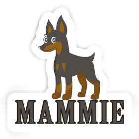 Pinscher Sticker Mammie Image