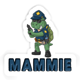 Police Officer Sticker Mammie Image