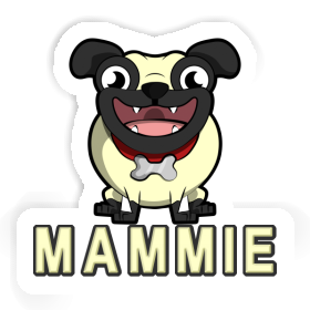 Sticker Pug Mammie Image