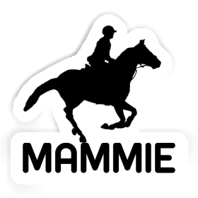 Sticker Mammie Horse Rider Image