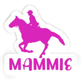 Mammie Sticker Horse Rider Image