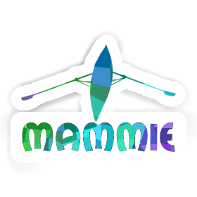 Sticker Mammie Rowboat Image