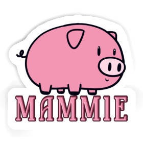 Pig Sticker Mammie Image