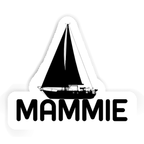 Sticker Mammie Sailboat Image