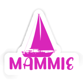 Sailboat Sticker Mammie Image