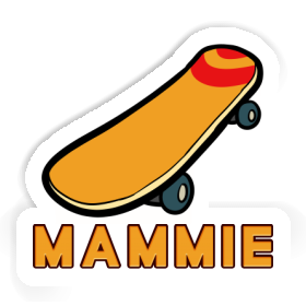 Sticker Skateboard Mammie Image