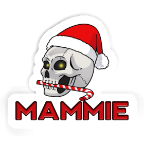 Sticker Christmas Skull Mammie Image