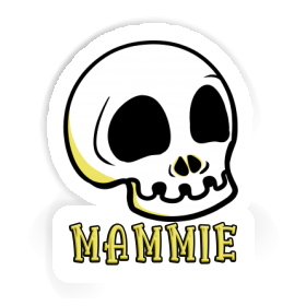 Sticker Mammie Skull Image