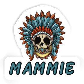 Sticker Baby-Skull Mammie Image