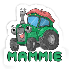 Sticker Mammie Tractor Image