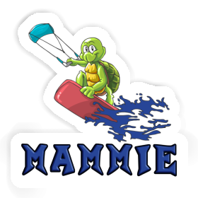 Mammie Sticker Kitesurfer Image