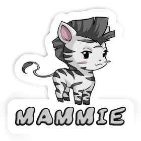 Sticker Mammie Zebra Image