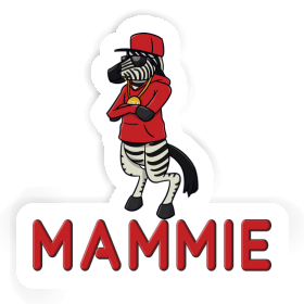 Mammie Sticker Zebra Image